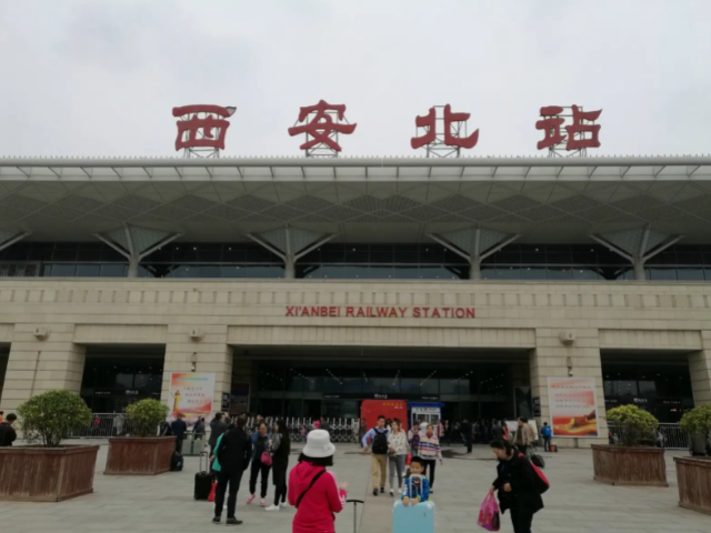 西安城北客运站高铁北广场补客点开始营业